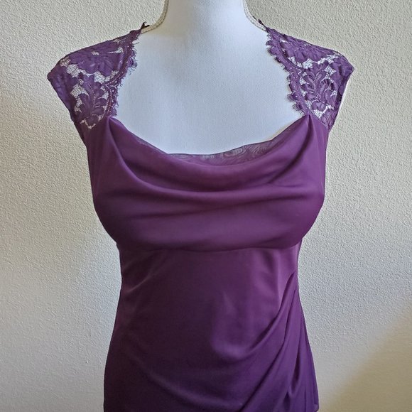 Purple Homecoming / Bridesmaid / Prom Dress - Picture 2 of 13
